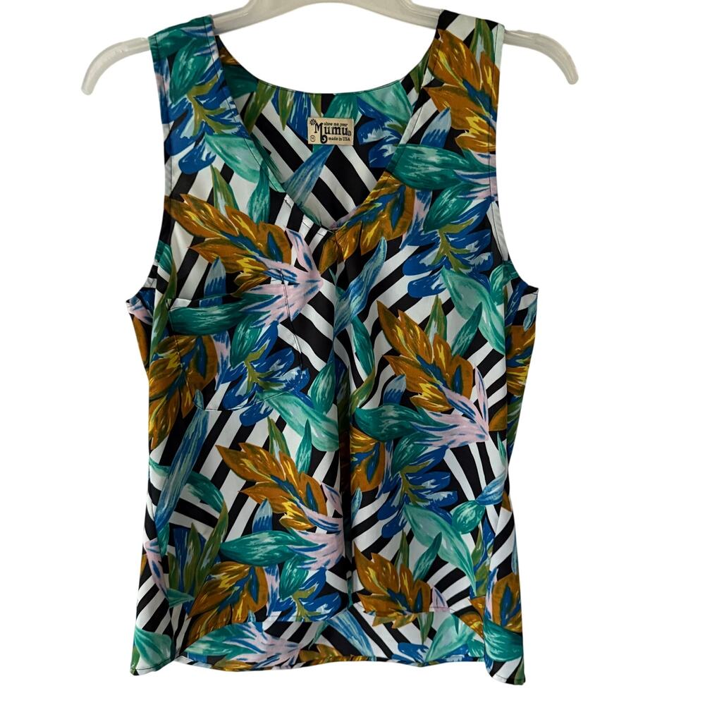 Show Me Your Mumu size M floral tank top - Picture 1 of 9